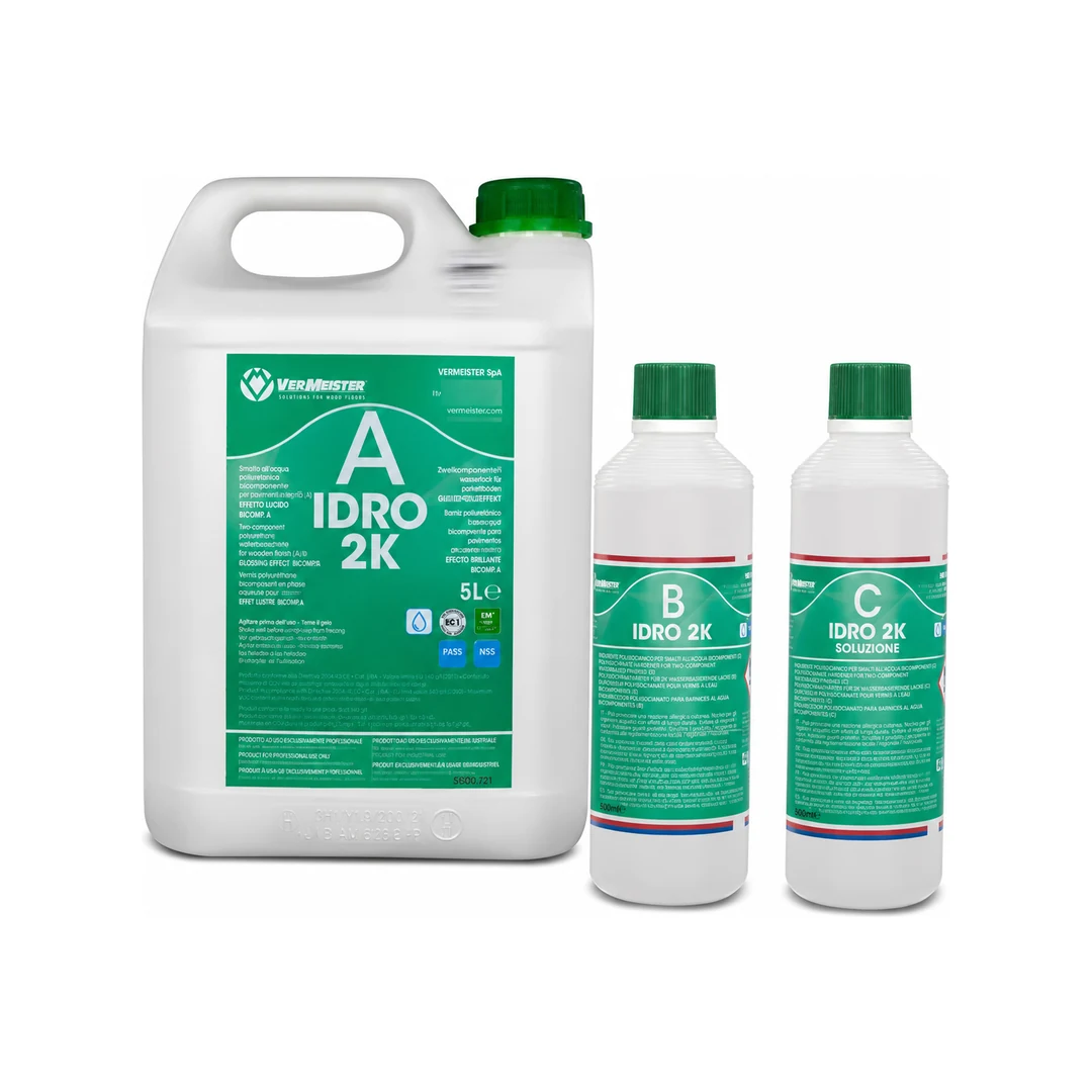 IDRO 2K | Verniz Base Água Bicomponente de Alta Resistência — VerMeister