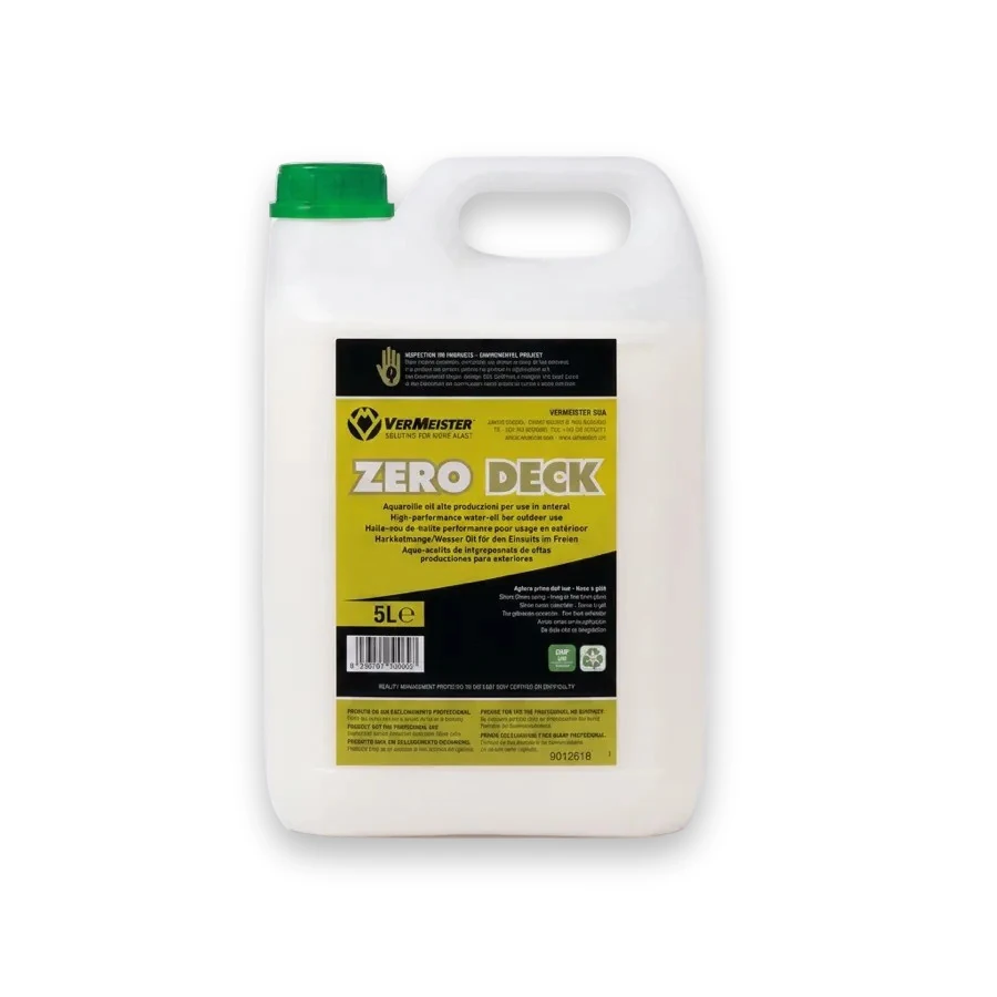 ZERO DECK | Acabamento Base Água para Madeira Externa — VerMeister